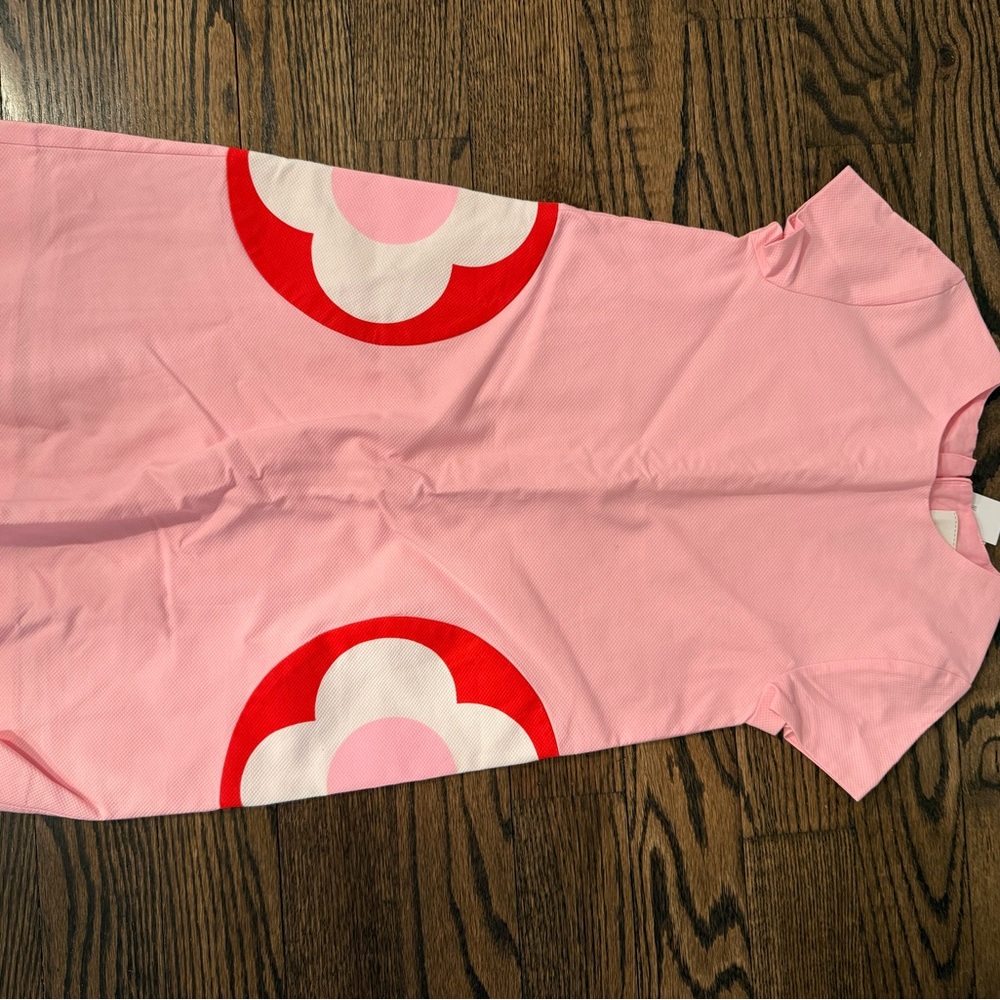 Pink Floral Kids shift dress
